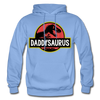 Daddysaurus Jurassic Park Father's Day Men's Premium Adult Pullover Hoodie - Mr.SWAGBEAST